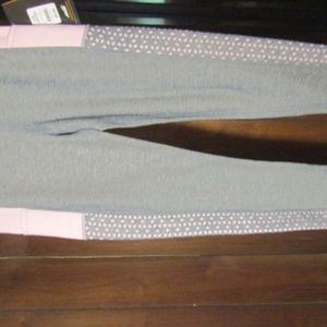 Gray & Pink Leggings